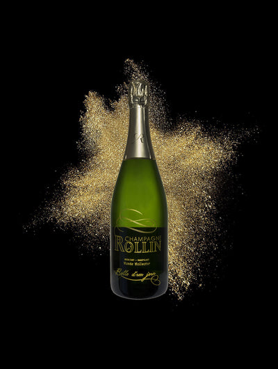 Belle d'un jour cuvée Collector Champagne Rollin Route du Champagne cuvée spéciale Assemblage Pinot Noir Chardonnay Brut 